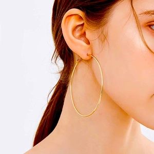NWT | 80mm Classic Hoop Earrings